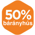 50% báránnyal